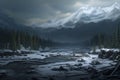 Moody and atmospheric winter landscapes