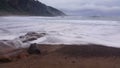 Moody Beach Waves Ocean Dreamy Seascape