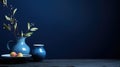 moody blue background plain Royalty Free Stock Photo