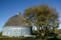 The Moody Blue Round Barn