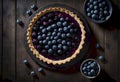 Moody Blueberry Tart