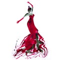 Moody Flamenco Dancer 01