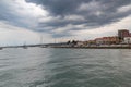 Harbor landscape in Piran City