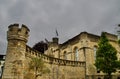 Moody light on Oxford Castle