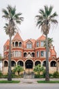 The Moody Mansion, in Galveston, Texas Royalty Free Stock Photo