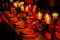 Decor at corporate Christmas Gala Event Party