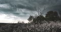 Moody Skies Over Dramatic Landscape