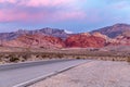 Moody sky over Red Rock Canyon Royalty Free Stock Photo