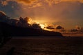 A moody sunset on Madeira, the island of eternal spring