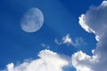 The moon Royalty Free Stock Photo