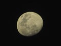 The moon in the apocalipsis Colombia pictures Royalty Free Stock Photo