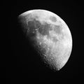 Waxing Gibbous FingerLakes moon