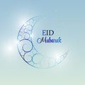 Moon Background for Muslim Community Festival