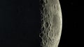 Moon Background Realistic moon The Moon is an astronomical body that orbits planet Earth. Elements of this image