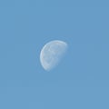 Moon on a clear evening sky