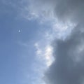 moon and clouds