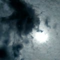 Moon clouds skies nature object night Royalty Free Stock Photo