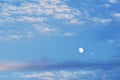 Moon in Cloudscape