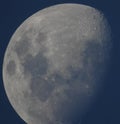 Moon with gray tones