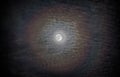 Moon halo Royalty Free Stock Photo