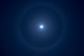 Moon Halo Royalty Free Stock Photo
