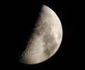 Moon image October 2024 Royalty Free Stock Photo