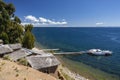 Moon Island - Lake Titicaca - Bolivia Royalty Free Stock Photo