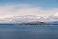 Moon Island, Lake Titicaca Royalty Free Stock Photo