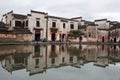 Moon Lake in Hongcun Village, China Royalty Free Stock Photo