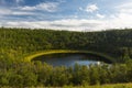 The Moon Lake Tianchi Royalty Free Stock Photo