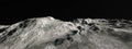 Moon Lunar Landscape Panorama Background Royalty Free Stock Photo