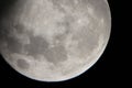 Moon on May 30, 2018 taken real time