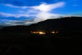 Moon over Tywyn