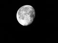 Moon Phase Waning Gibbous at 92% and almost full