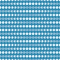 Moon Phases Vector Repeat Pattern Royalty Free Stock Photo