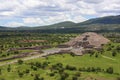 Moon pyramid in teotihuacan, mexico