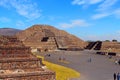 People on the moon pyramid in teotihuacan, mexico I