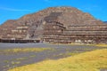 People on the moon pyramid in teotihuacan, mexico VI