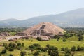 Moon pyramid in teotihuacan, mexico
