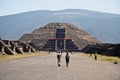 Moon Pyramid Teotihuacan Mexico Royalty Free Stock Photo