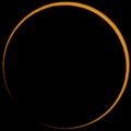 Near perfect annular eclipse of the sun