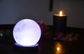 Moon Shape USB Lamp | Himalayan Salt
