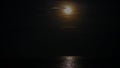 The moon shines over Maruni Manokwari beach.