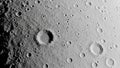 Close-up of Moon Surface with Craters and Textured Detail photo fjhcheck2 Royalty Free Stock Photo