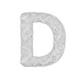 Moon stylized Letter D