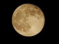 Moon supermoon full moon bright sky