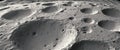 Moon surface. Craters on the moon. Moon surface texture. Cosmic landscape Royalty Free Stock Photo