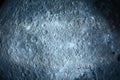 Moon surface texture close up