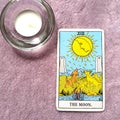 The Moon Tarot Card Dreams, nightmares, illusion, hidden things