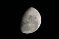 Moon telescope closeup